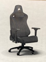 CORSAIR TC200 GAMING CHAIR IN BLACK FABRIC - RRP £350