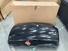 MODULAR CS CIAO 340L GLOSSY BLACK CAR ROOF BOX - RRP £199