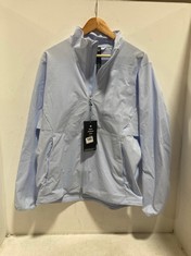 SOJOURN WINDBREAKER JACKET LIGHT BLUE SIZE M RRP- £138