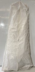 ETERNITY BRIDE STRAPLESS SILHOUETTE A-LINE WEDDING GOWN IVORY SIZE 18