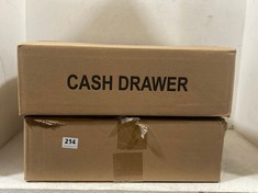 2 X CASH DRAWERS - CD4 SERIES CD4161BKSSC48-S2