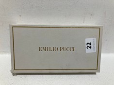 EMILIO PUCCI LONG WALLET BLACK RRP- £357