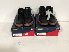 2 X REEBOK ROYAL BB4500 HI2 BASKETBALL TRAINERS BLACK/BROWN SIZE 10.5