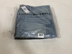 AMERICAN EAGLE AIRFLEX+ ORIGINAL STRAIGHT BLUE DAYLIGHT JEANS SIZE 33/32 TO INCLUDE AMERICAN EAGLE AIRFLEX+ ORIGINAL STRAIGHT TRUE BLACK JEANS SIZE 33/32