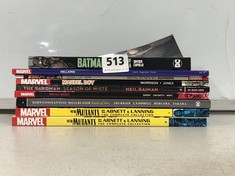 9 X ASSORTED MARVEL & DC GRAPHIC NOVELS TO INCLUDE MARVEL HELLIONS