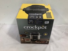 CROCKPOT TURBO EXPRESS PRESSURE MULTICOOKER RRP- £129