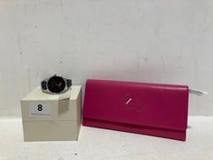 3 X ASSORTED RADLEY JEWELLERY/ACCESSORIES TO INCLUDE BRIGH PINK FLAP OVER PURSE/CARD HOLDER