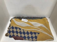 ATELIER YUCHI MARRAKECH WOVEN BLANKET MULTI RRP- £205