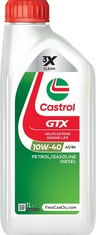 12 X CASTROL GTX ULTRACLEAN 10W-40 AB 1L.