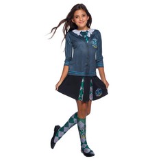 QTY OF ITEMS TO INLCUDE 16X ASSORTED CLOTHING TO INCLUDE RUBIE'S OFFICIAL HARRY POTTER SLYTHERIN COSTUME SKIRT, CHILDS ONE SIZE APPROX AGE 6-12 YEARS, JDY WOMEN'S JDYLOUISVILLE CATIA WIDE PANT JRS NO