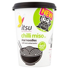 20 X ITSU CHILLI MISO RICE NOODLES, 63G (6 PACK) .