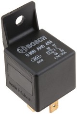 31 X BOSCH 0986AH0453 MINI RELAY 12V 20A, IP5K4, OPERATING TEMPERATURE FROM -40 DEGREE TO 85 DEGREE C, 4 PIN RELAY.