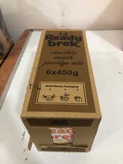 10 X READY BREK CHOCOLATE PORRIDGE OATS(6 BOXES PER BOX).