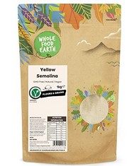 QTY OF ITEMS TO INLCUDE X12 ASSORTED WHOLEFOOD BAGS TO INCLUDE WHOLEFOOD EARTH YELLOW SEMOLINA 1 KG | GMO FREE | NATURAL, WHOLEFOOD EARTH LONG GRAIN BROWN RICE 2 KG | GMO FREE | NATURAL | SOURCE OF F