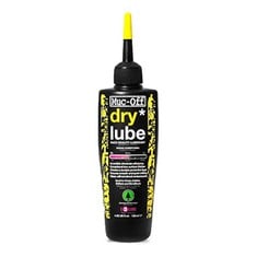 50 X MUCOFF DRY CHAIN LUBE BIKE LUBE, BIKE CHAIN OIL, CHAIN WAX FOR DRY WEATHER CONDITIONS - BIODEGRADABLE BIKE LUBRICANT AND BICYCLE CHAIN OIL, BLACK , 120ML , PACK OF 1.