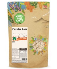 QTY OF ITEMS TO INLCUDE X10 ASSORTED WHOLEFOOD BAGS TO INCLUDE WHOLEFOOD EARTH PORRIDGE OATS 1 KG | GMO FREE | HIGH FIBRE, WHOLEFOOD EARTH - PECAN HALVES, 1 KG.