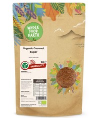 QTY OF ITEMS TO INLCUDE X10 ASSORTED WHOLEFOOD BAGS TO INCLUDE WHOLEFOOD EARTH ORGANIC COCONUT SUGAR 2KG VEGAN | GMO FREE | CERTIFIED ORGANIC, WHOLEFOOD EARTH BUTTER BEANS 1 KG | GMO FREE | NATURAL |