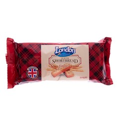 55 X LONDON BISCUITS SHORTBREAD, 210G.