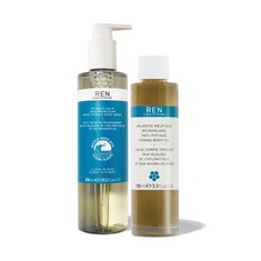 10 X REN CLEAN SKINCARE BODY WASH AND OIL DUO | ENERGISING | NOURISHING | SOOTHING| TONING.