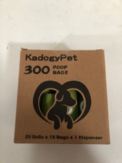 30 X KADOGYPET 300 POOP BAGS.