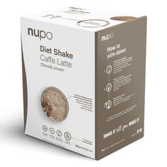 QTY OF ITEMS TO INLCUDE ASSORTED PROTEIN ITEMS TO INCLUDE NUPO DIET SHAKE CAFFE LATTE – PREMIUM DIET SHAKES FOR WEIGHT MANAGEMENT I CLINICALLY PROVED MEAL REPLACEMENT SHAKE FOR WEIGHT CONTROL I 12 SE