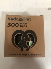 30 X KADOGYPET 300 POOP BAGS.