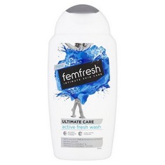 7 X 6 X FEMFRESH INTIMATE HYGIENE TRIPLE ACTION DEODORISING WASH 250ML.