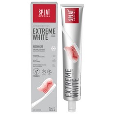 QTY OF ITEMS TO INLCUDE APPROX X40 HYGIENE ITEMS TO INCLUDE SPLAT EXTREME WHITE TOOTHPASTE, 75ML, INTENSIVE TEETH WHITENING, PROTECTION AGAINST CAVITIES, REMOVES SURFACE STAINS., RETAINER CLEANING TA