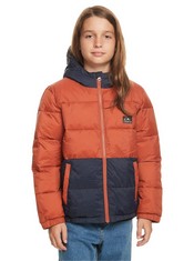 2 X QUIKSILVER WOLFS SHOULDERS - PUFFER JACKET FOR BOYS 8-16.