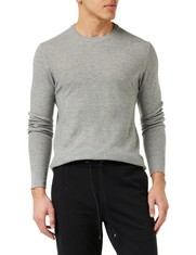 QTY OF ITEMS TO INLCUDE 28X ASSORTED CLOTHING TO INCLUDE HACKETT LONDON MEN'S WSC TEXTURED CREW JUMPER SWEATER, STONE, XXXL, TRENDYOL FEMAN REGULAR FIT BASIC V NECK KNITWEAR CARDIGAN,BROWN,S.