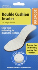 34 X PROFOOT DOUBLE CUSHION INSOLE.