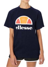 QTY OF ITEMS TO INLCUDE 30X ASSORTED CLOTHING TO INCLUDE ELLESSE WOMEN'S ARIETH TEE - NAVY - SIZE 10, ESSENTIALS MEN'S SKINNY-FIT COMFORT STRETCH JEAN (PREVIOUSLY GOODTHREADS), DARK DENIM, 30W / 30L.