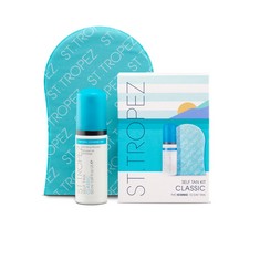 QTY OF ITEMS TO INLCUDE APPROX 30X ASSORTED BEAUTY ITEMS TO INCLUDE ST.TROPEZ SELF TAN CLASSIC STARTER KIT, CLASSIC BRONZING MOUSSE 50ML AND APPLICATOR MITT, VEGAN, NATURAL & CRUELTY FREE, BLUESKY GE