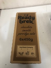 6 X READY BREK CHOCOLATE PORRIDGE OATS (6 PER BOX).