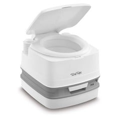 THETFORD 92802 PORTA POTTI 145 PORTABLE TOILET, WHITE-GREY, 330 X 383 X 427 MM.