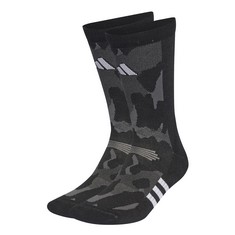 QTY OF ITEMS TO INLCUDE ASSORTED SOCKS TO INCLUDE ADIDAS UNISEX KIDS PERFORMANCE TRAINING GRAPHIC CAMO SOCKS, BLACK/GREY SIX/WHITE, 7-8 YEARS, NIKE MEN'S EVERYDAY CUSHION CREW TRAINING SOCKS 6 PAIR ,