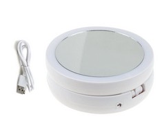 QTY OF ITEMS TO INLCUDE ASSORTED ITEMS TO INCLUDE FUREIN MIROIR DE MAQUILLAGE PLIABLE ET PORTABLE, RÉGLABLE À 360° AVEC LUMIÈRE LED, GROSSISSEMENT X10, PORT DE CHARGE USB/PILE AA BLANC 15,5 X 5,2 CM,