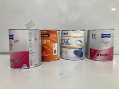 4 X ASSORTED ITEMS TO INCLUDE EVERCOAT OPTEX LIGHT SPEED PREMIUM FILLER 3L 101490 (COLLECTION ONLY)