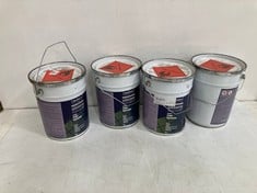 4 X AKZONOBEL SIKKENS AUTOCOAT BT FILLER VARICOLOUR LV350 (COLLECTION ONLY)