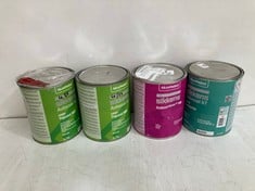 5 X ASSORTED ITEMS TO INCLUDE AKZONOBEL SIKKENS AUTOCOAT BT LV251 PRIMER UHS BEIGE 12L (COLLECTION ONLY)