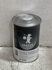 DEBEER REFINISH HS420 SPEED CLEAR HARDENER 8 - 550 6X1L (COLLECTION ONLY)