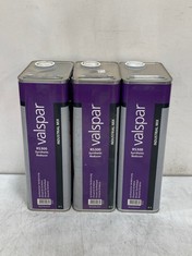 3 X VALSPAR RS605 UNIVERSAL REDUCER MEDIUM 5L (COLLECTION ONLY)