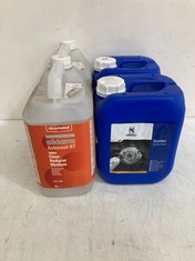 2 X AKZONOBEL SIKKENS AUTOCOAT BT LV853 CLEAR REDUCER MEDIUM 5L TO INCLUDE NORMFEST BREMTEC BRAKE CLEANER 5L (COLLECTION ONLY)