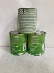 3 X AKZONOBEL SIKKENS AUTOCOAT BT LV351 TOPCOAT MM 3.75L (COLLECTION ONLY)