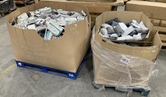 2 X PALLET OF ASSORTED ITEMS TO INCLUDE FM LONDON 50PK OG WHITE FACE MASKS