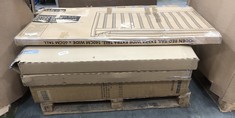 PALLET OF ASSORTED ITEMS TO INCLUDE SAFETOTS WOODEN BED RAIL EXTRA WIDE / TALL