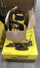 KARCHER K2 HIGH PRESSURE WASHER TO INCLUDE KARCHER S4 TWIN SWEEPER