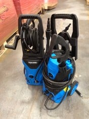 2 X TOPTECH 105BAR PRESSURE WASHER WITH 1400 WATT MOTOR