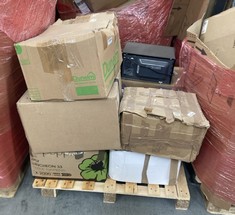 PALLET OF ASSORTED MICROWAVES TO INCLUDE TOSHIBA 20L DIGITAL MICROWAVE OVEN IN WHITE