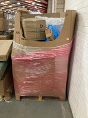 PALLET OF ASSORTED ITEMS TO INCLUDE FLASH SPEEDMOP WET CLOTHS